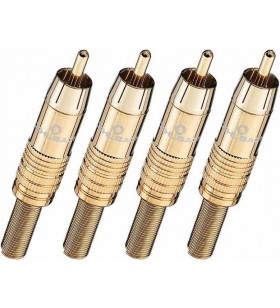 Oehlbach D1C4101 CJG 51 RCA Konnektörü 4'lü 